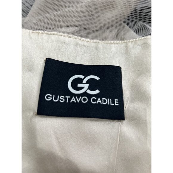 Gustavo Cadile Beige Embroidered Sheath Dress $995 - Picture 10 of 10